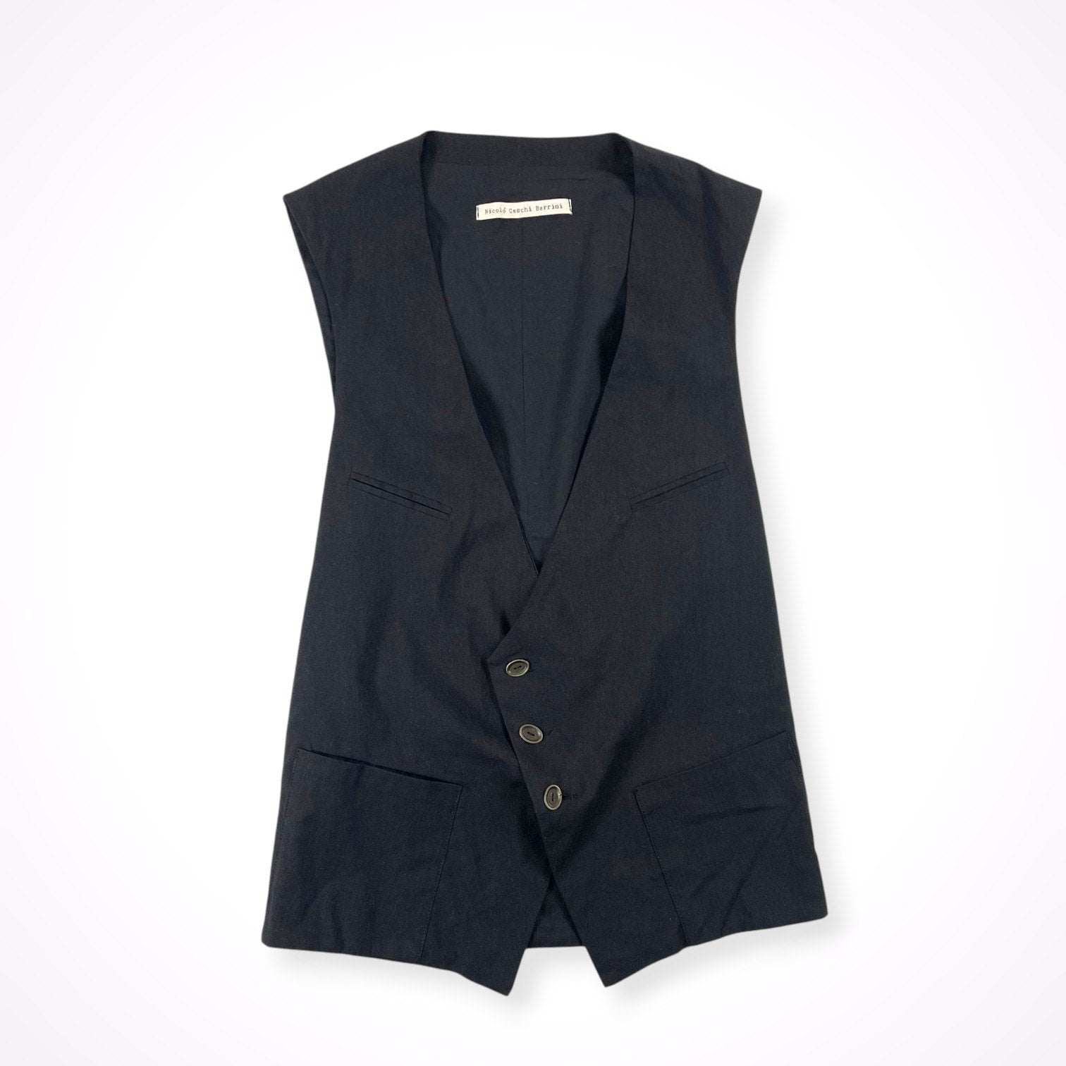 NICOLO CESCHI BERRINI / アルチザンベスト 参考定価：50,000程度 SIZE:44 NICOLO CESCHI BERRINI / アルチザンベスト 参考定価：50,000程度 SIZE