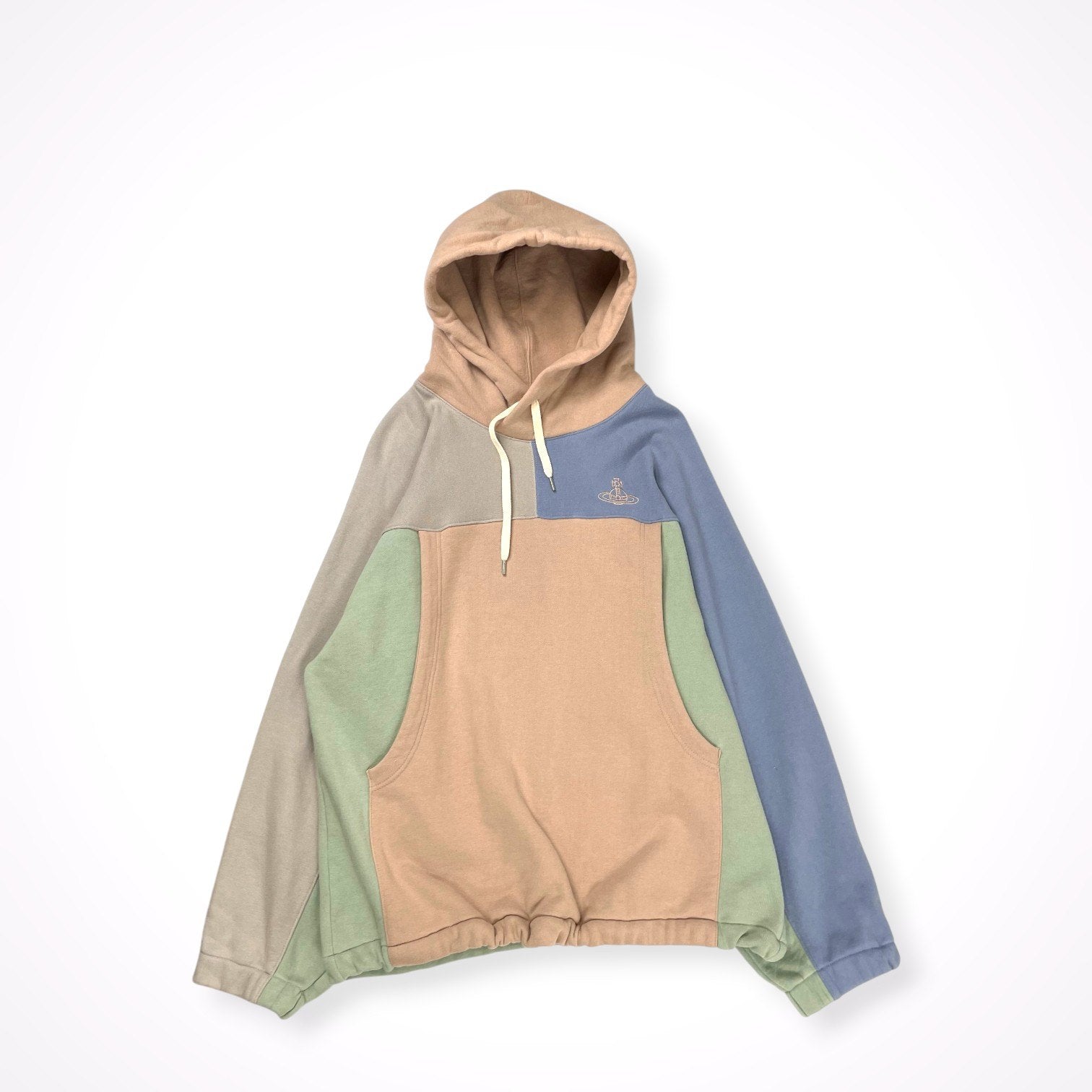 Vivienne Westwood MAN / ブロックパターンフーディ 参考定価：50,000程度 SIZE:46