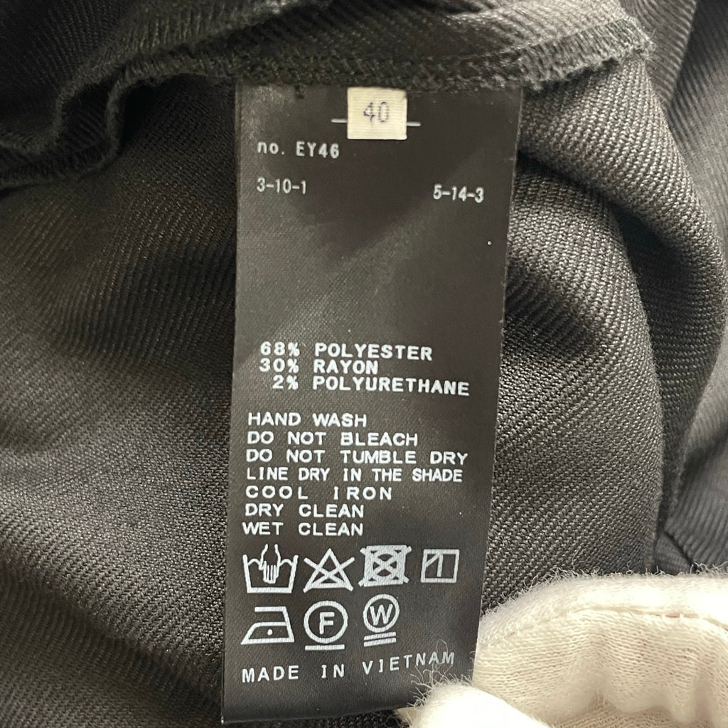 VERMEIL par IENA ヴェルメイユ パー イエナ / P/Ryツイルウエストシェイプ パフスリーブワンピース 参考定価：25,000+tax SIZE:40