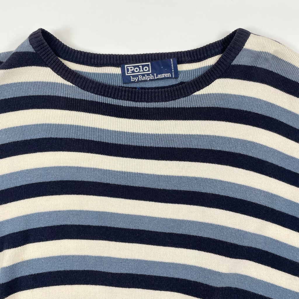 Polo by ralph lauren / ヴィンテージ ビッグニットベスト SIZE：XL程度