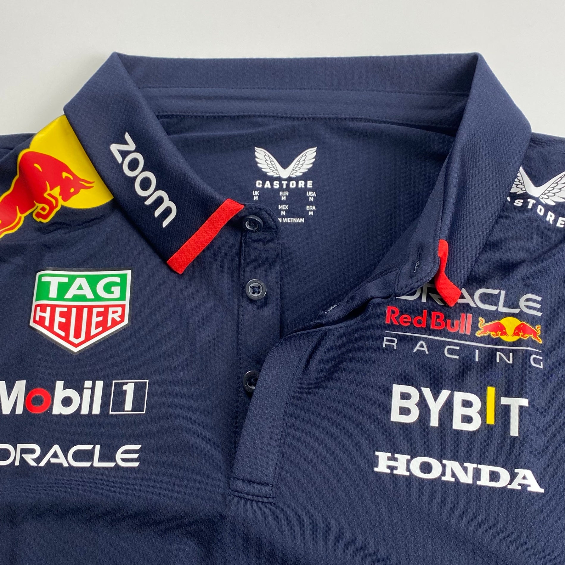 オフィシャル ORACLE Red Bull RACING / レーシングシャツ チームポロシャツ 2024 SIZE:L