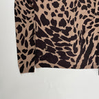 ESCADA エスカーダ / シルクMIXレオパードアンサンブル 参考定価：80,000程度 SIZE：S