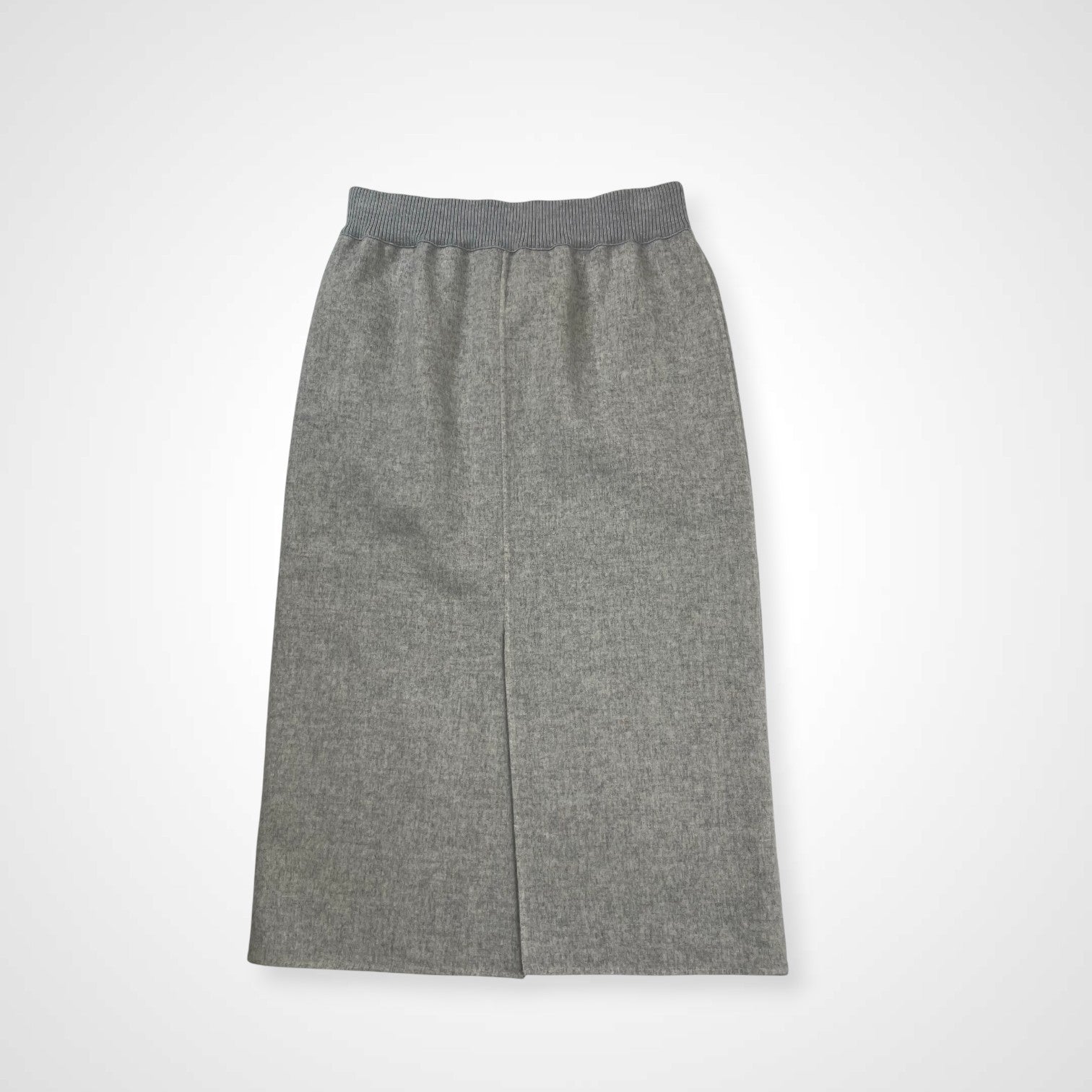 DES PRES デプレ / ライトダブルフェイスシャギー Iラインスカート 参考定価：32,000+tax SIZE:36