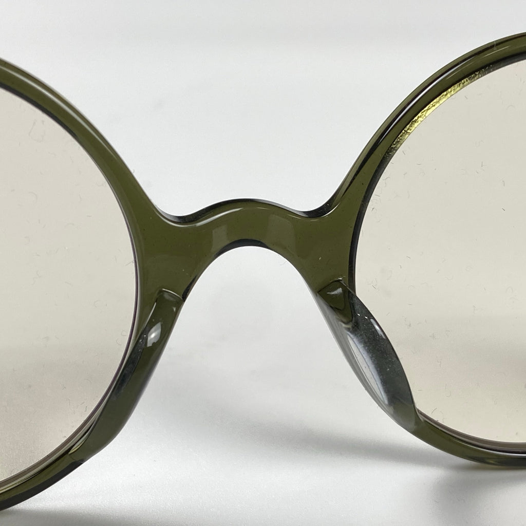 【極美品】 Porter Classic ポータークラシック × 金子眼鏡 / PEACE COLLECTION コラボ サングラス OLIVE 参考定価：46,000+tax