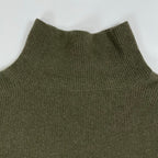 LEMAIRE / リブタートルネックニット 参考定価：90,000程度 SIZE:L