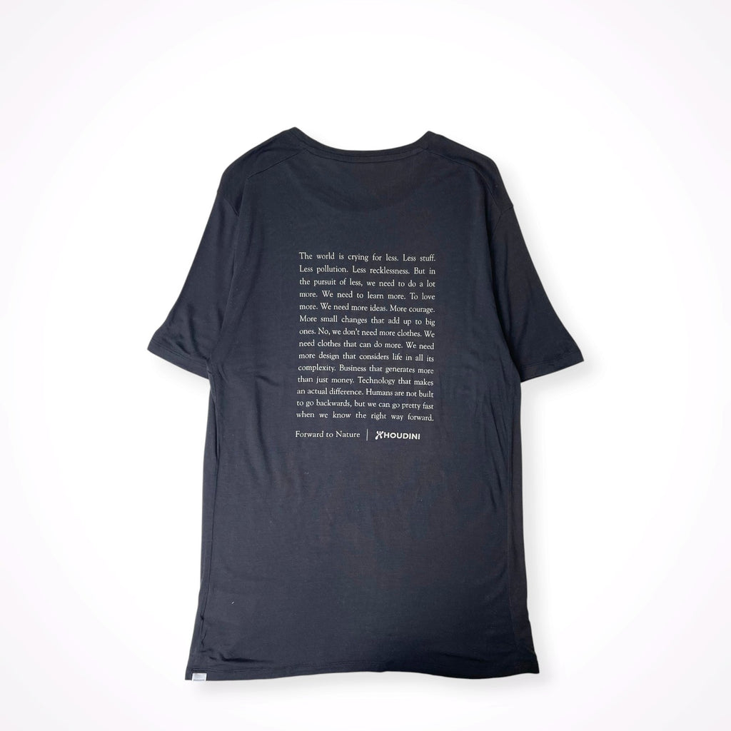 HOUDINI / Tree Message Tee 参考定価：9,000+tax SIZE:M