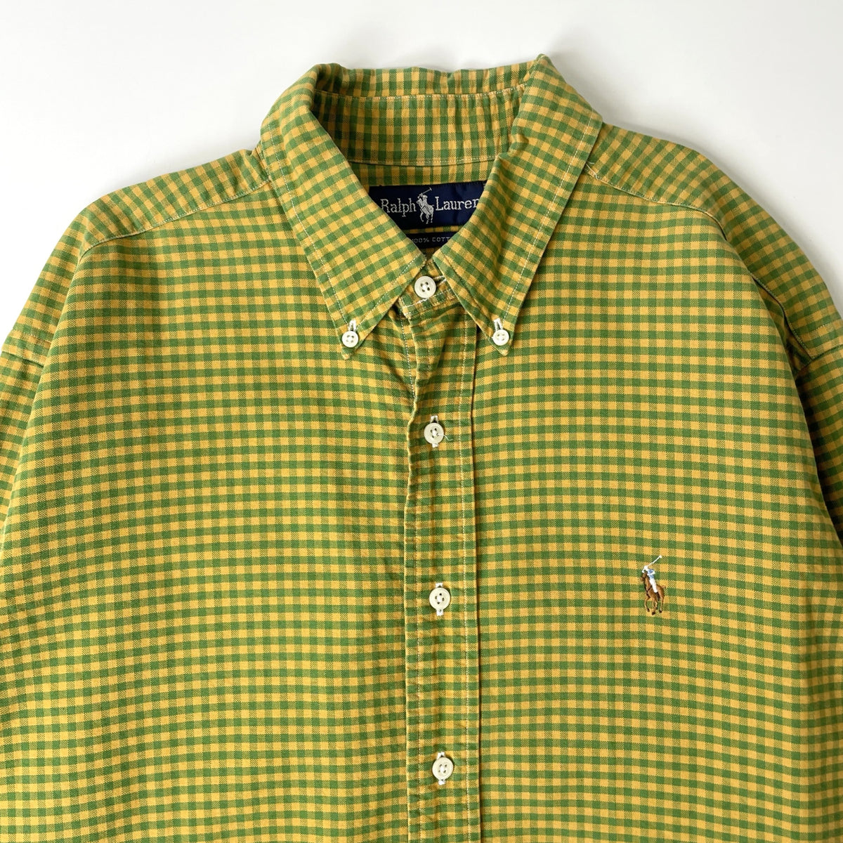 Ralph Lauren / ボタンダウンチェックシャツ 参考定価： SIZE:M