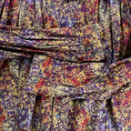 AiE エイアイイー NEPENTHES ネペンテス / ペインターシャツ Marble batik Print 総柄 ギャザー  SIZE:XL