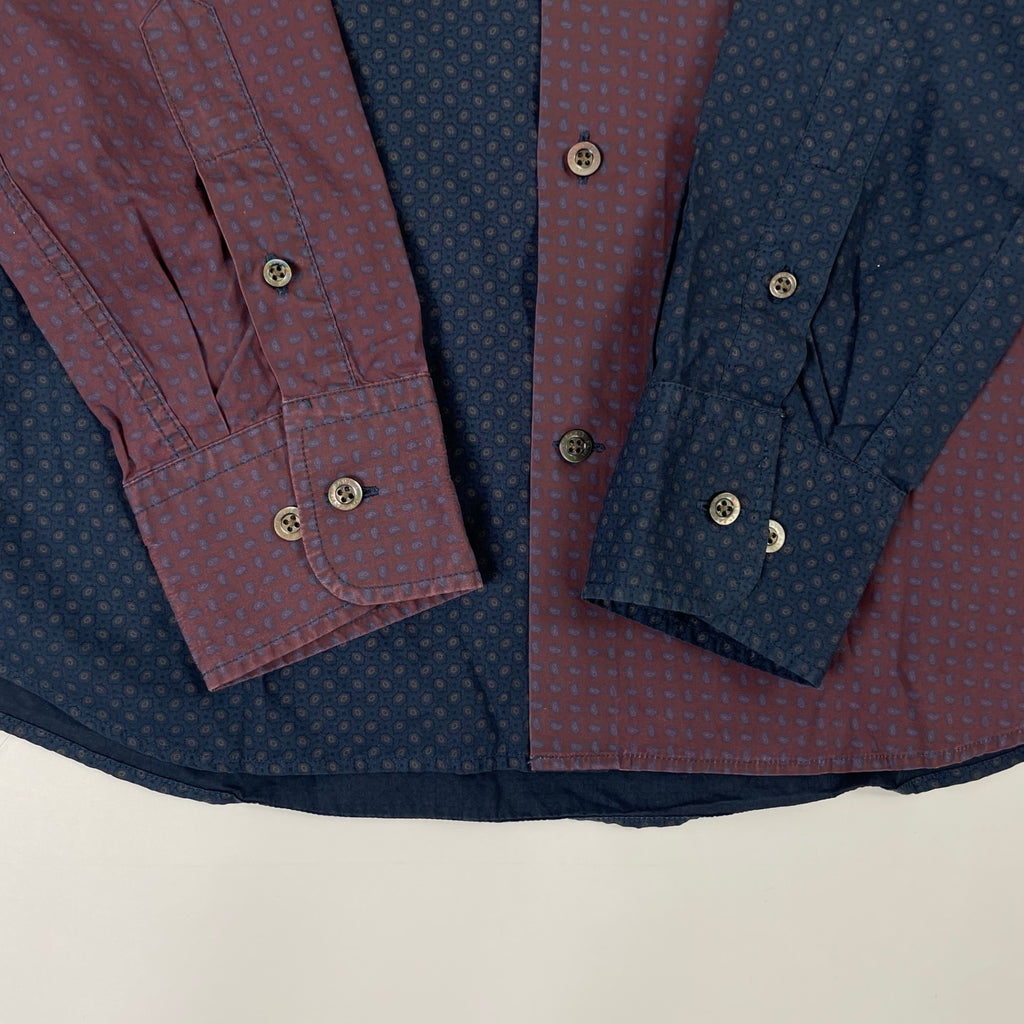 PAUL＆JOE / 切替ペイズリーシャツ 参考定価：38,000程度 SIZE:S