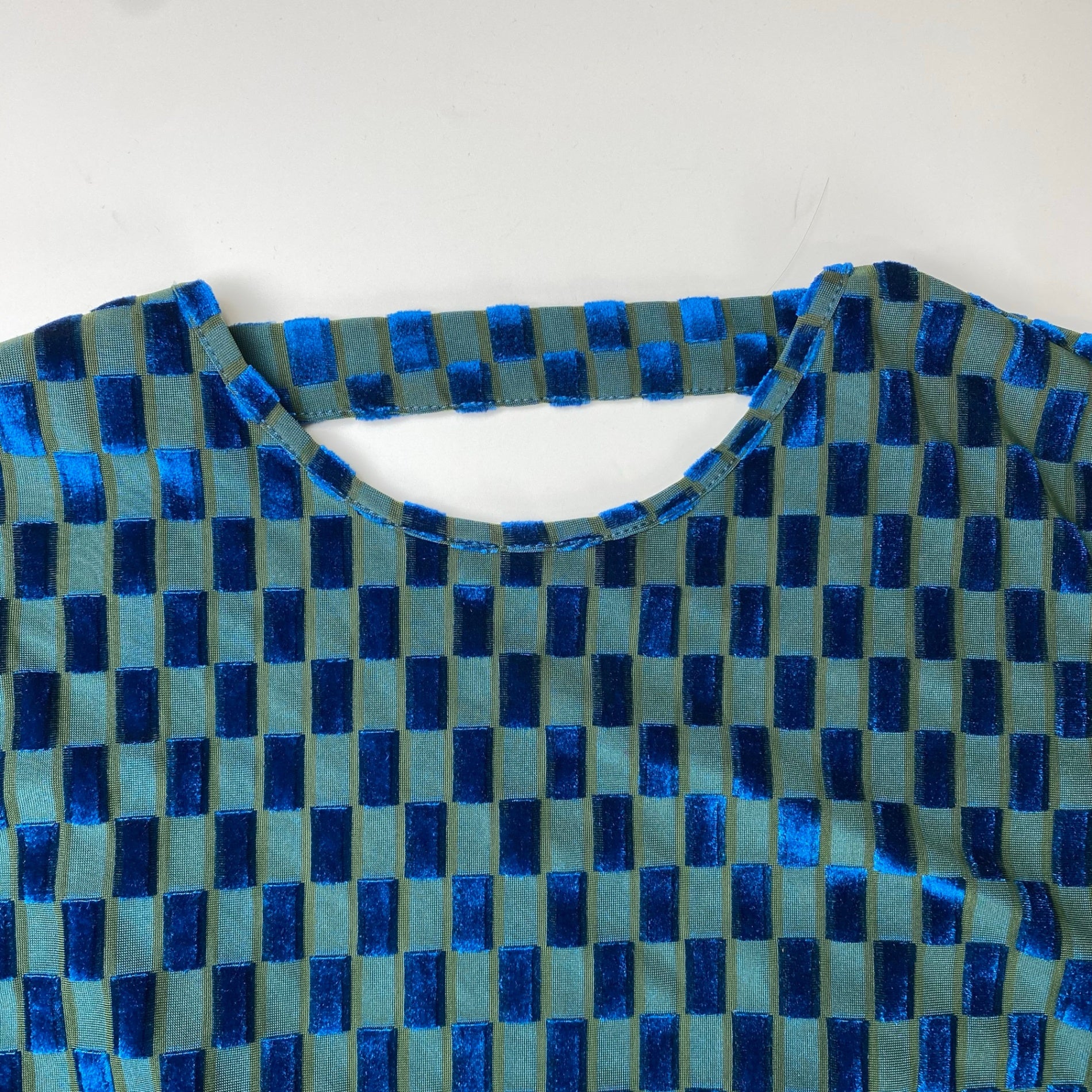 MAISON SPECIAL メゾンスぺシャル / ベロアチェックワンピース 参考定価：15,400+tax SIZE:FREE