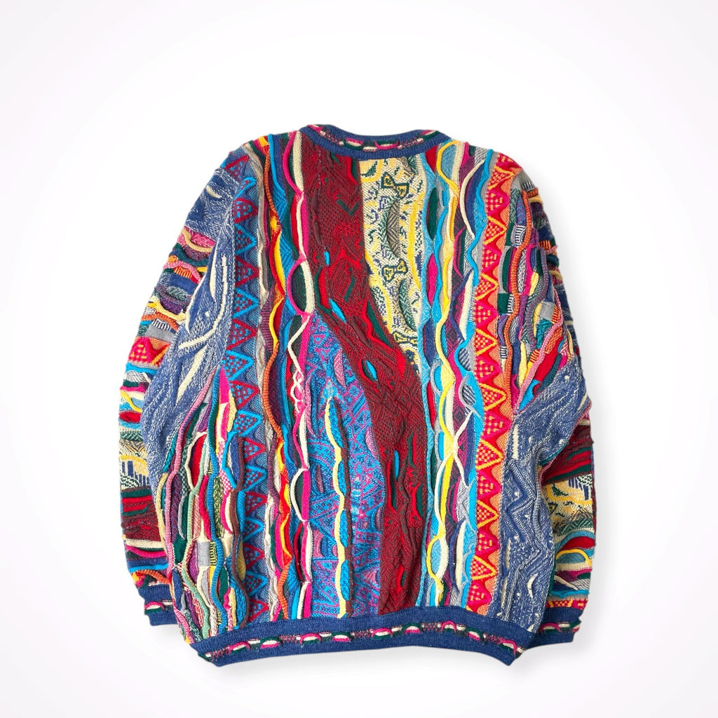 BONZO / ヴィンテージ3Dマルチニット 参考定価：60,000程度 SIZE:XL
