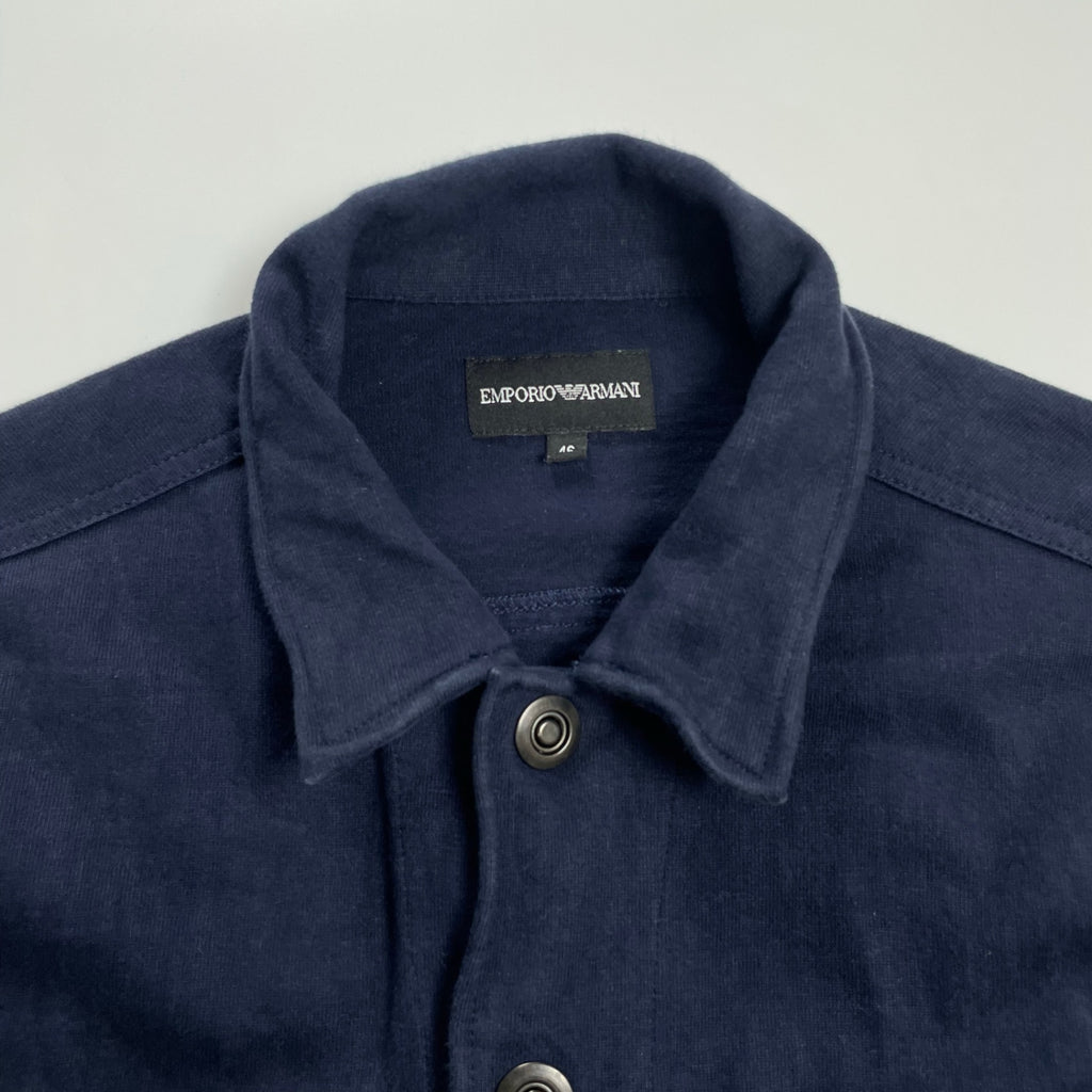 EMPORIO ARMANI エンポリオ アルマーニ / スウェットワイヤージャケット Y2K ネイビー SIZE:46