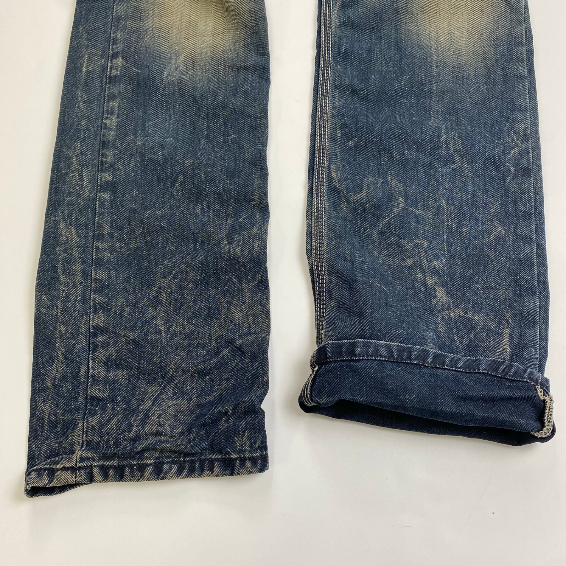 DIESEL ディーゼル / KROOLEY 0660Q ヘリンボーン デニムパンツ SIZE:W27 L30