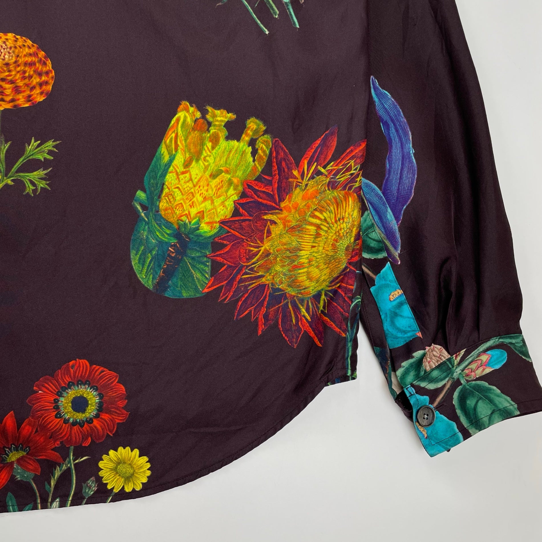 CABaN キャバン / シルクツイルIBIZAプリントシャツ 参考定価：43,000+tax SIZE:S