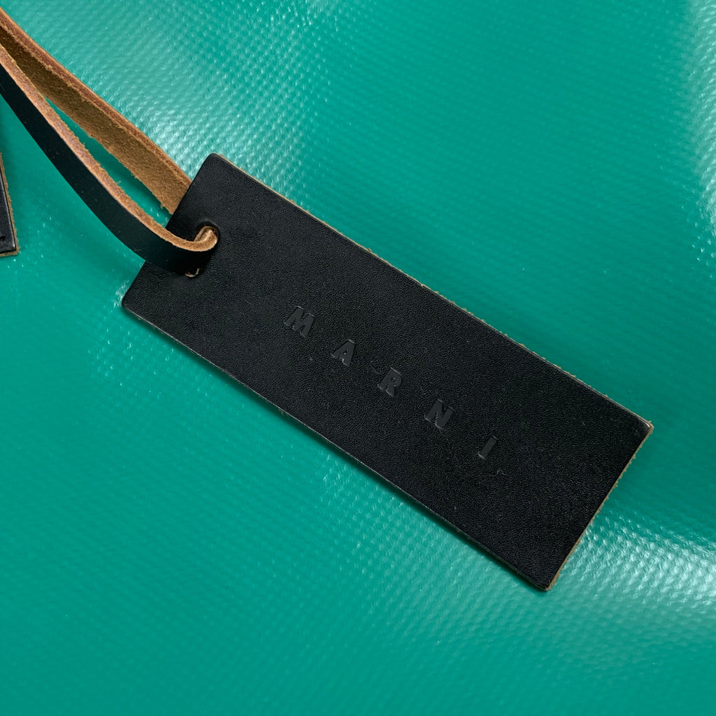 MARNI マルニ / TRIBECAトート トライベッカ グリーン×ブラック 参考定価：45,000+tax