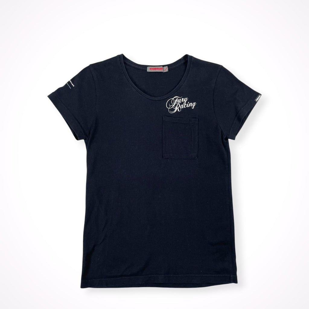 NEIGHBORHOOD / 00s Fury Racing TEE ブラック SIZE:S