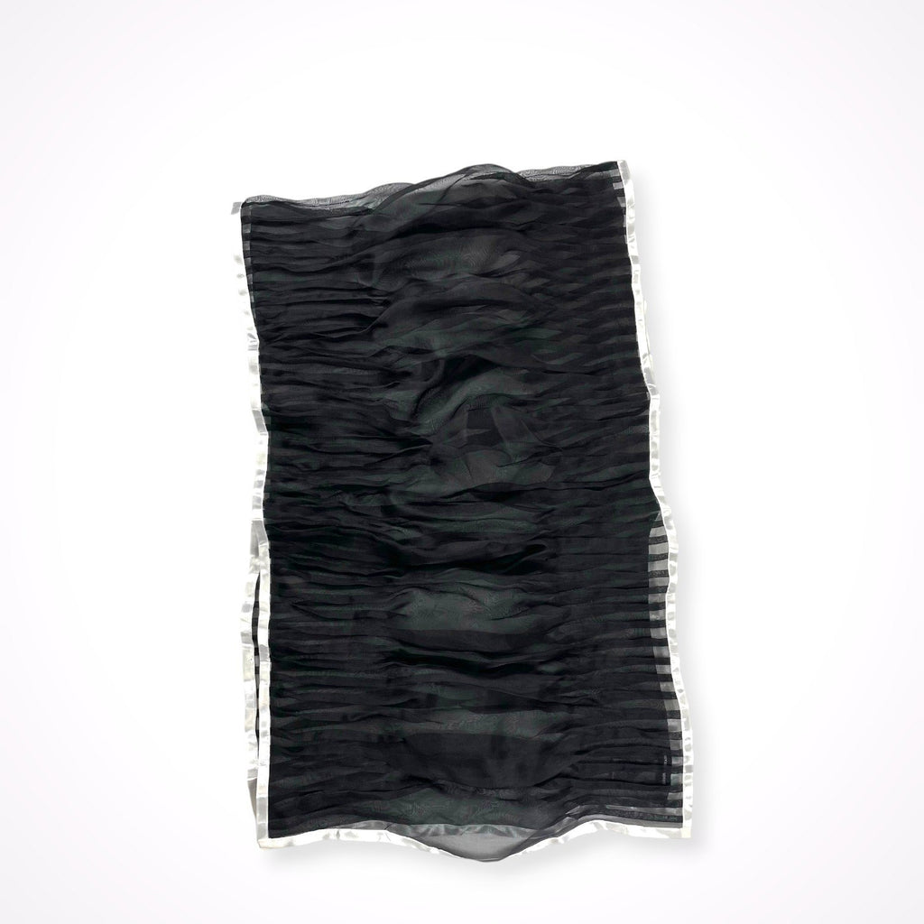 EMPORIO ARMANI / シルク×ヴィスコースMIXショール 参考定価：45,000程度