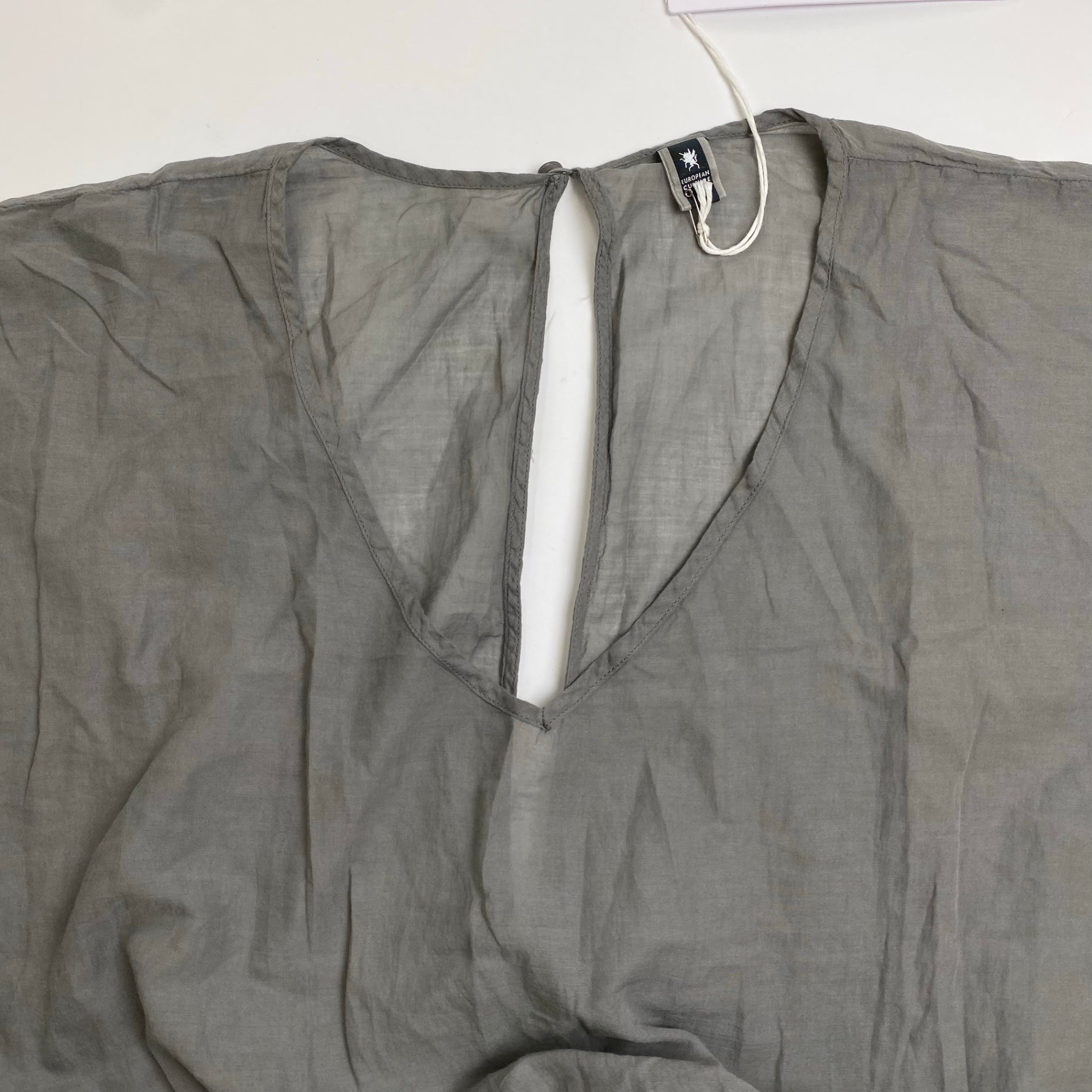 EUROPEAN CULTURE ヨーロピアン カルチャー / コットンオールインワン 未使用 参考定価：30,000程度 SIZE:S