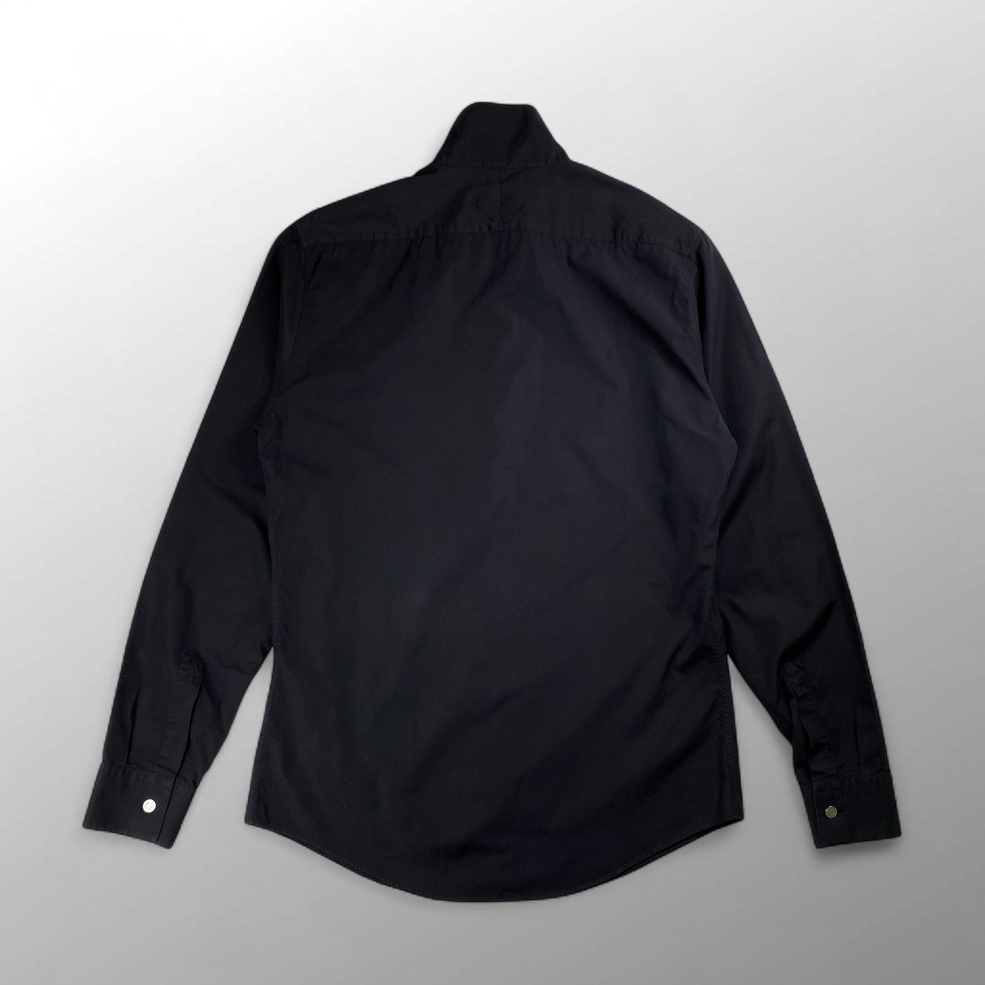 HERMES エルメス / スタンドカラー シャツ セリエボタン 変形デザイン SIZE：39（M程度）