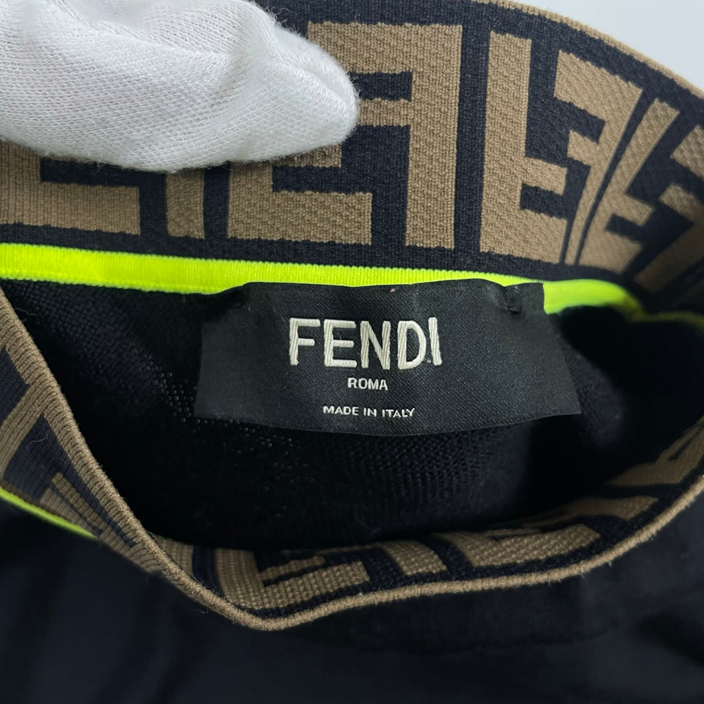 FENDI フェンディ / ズッカ柄ハイネックニット 21年 SIZE:48