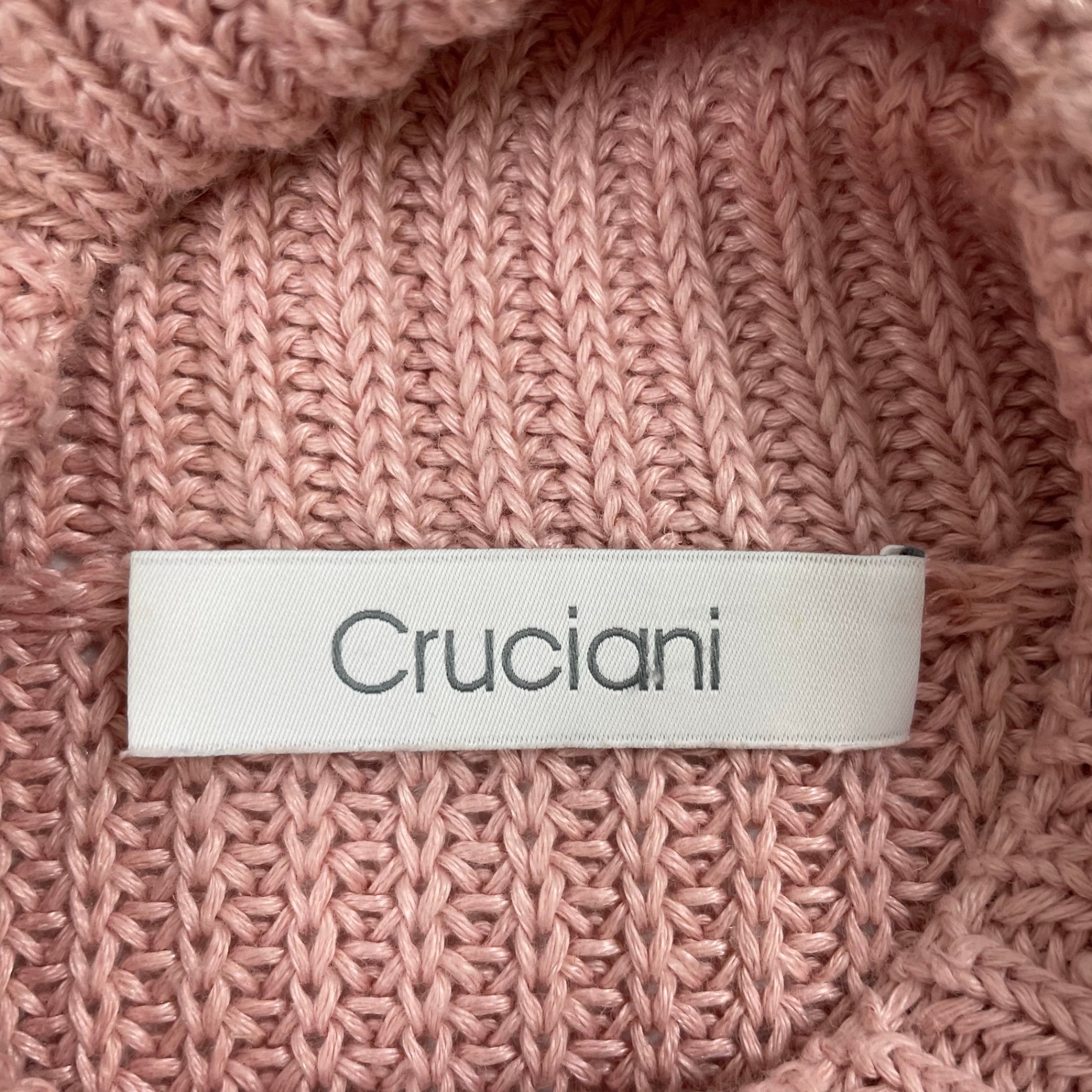 Cruciani / リネンタートルノースリーブニット SIZE：38