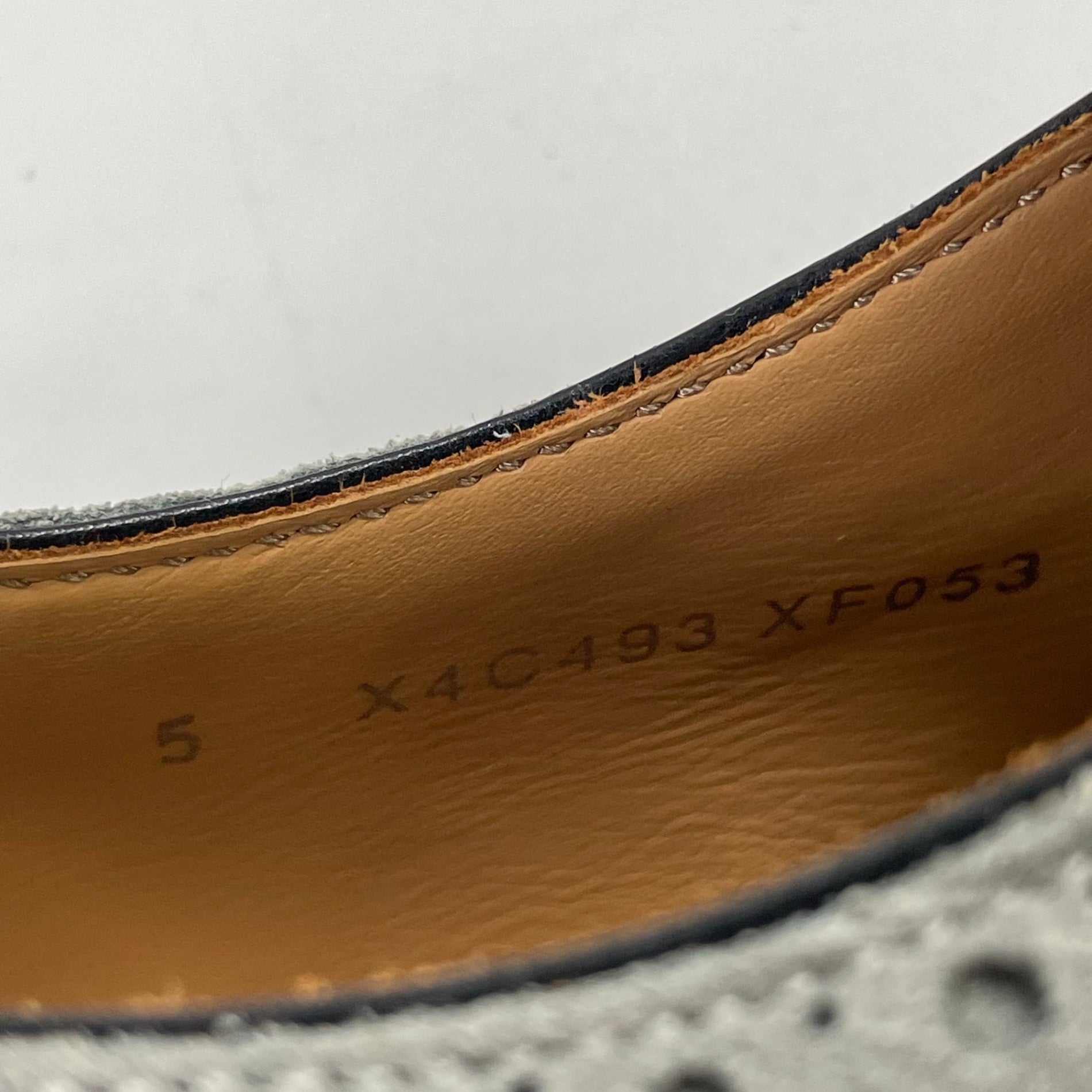 EMPORIO ARMANI エンポリオ アルマーニ / スウェードレザーシューズ 試着程度 参考定価：55,000程度 SIZE:5(24.5cm程度)