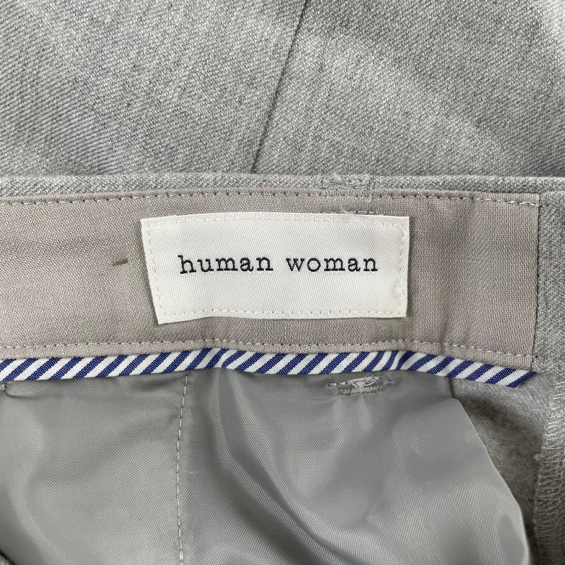 human woman ヒューマンウーマン / T/R裏起毛2WAYストレッチストレートパンツ 参考定価：17,500+tax SIZE:S