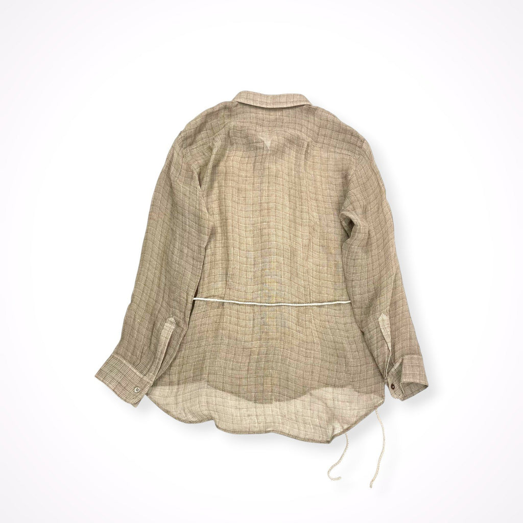 KAKAN / HORIZONTAL COLLAR SHIRT 未使用品 参考定価：52,000+tax SIZE:FREE