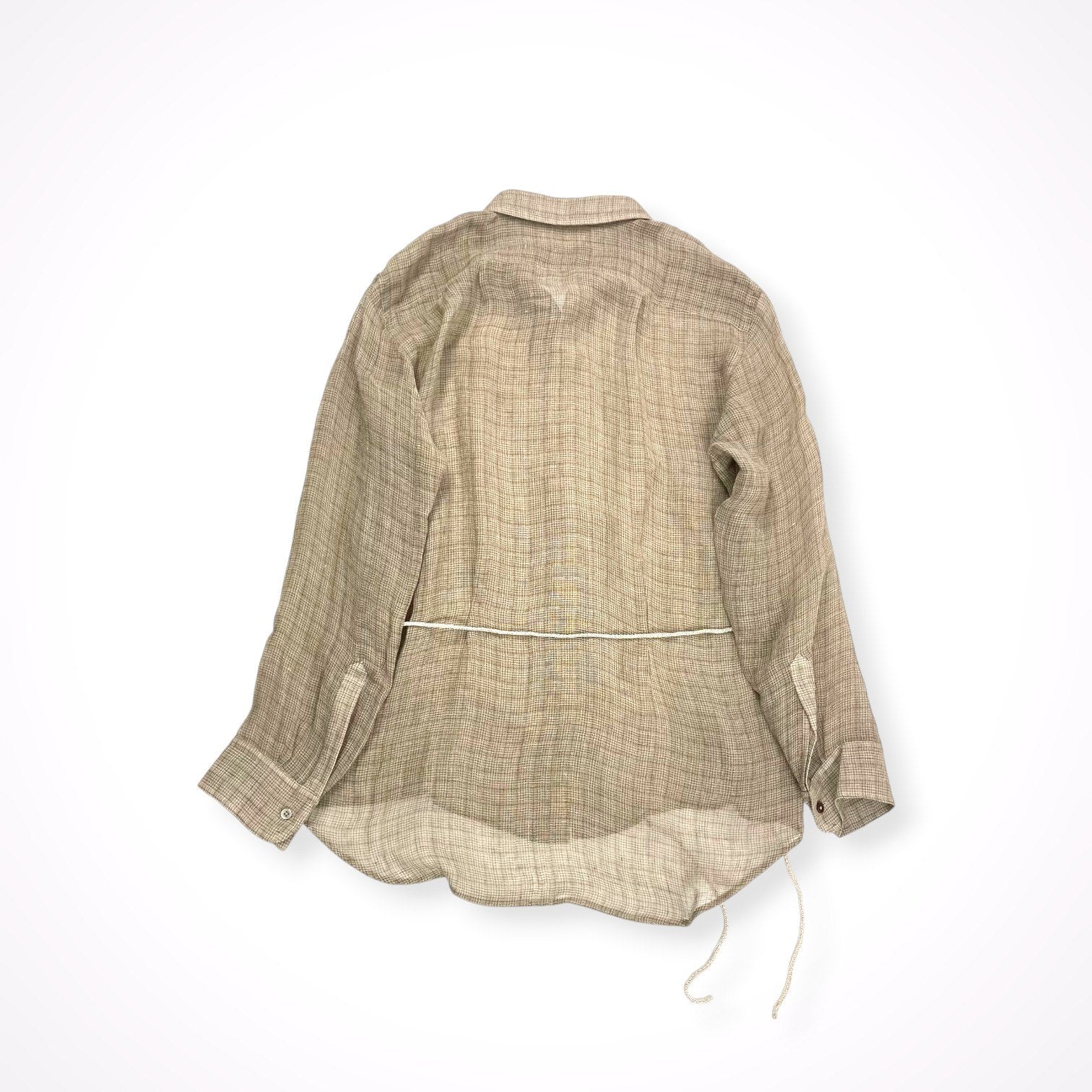 KAKAN / HORIZONTAL COLLAR SHIRT 未使用品 参考定価：52,000+tax SIZE:FREE