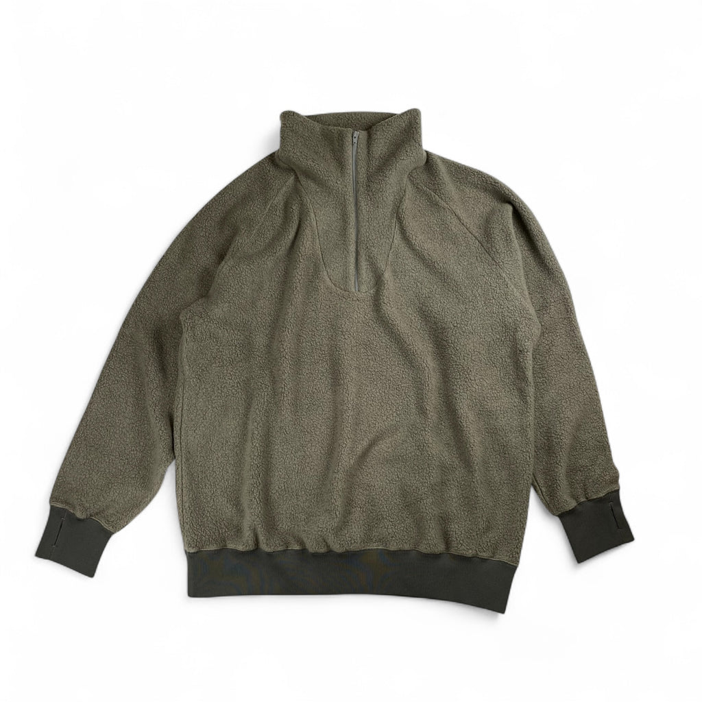 BEAMS PLUS ビームスプラス / フリースミリタリーハーフジップ SIZE:L