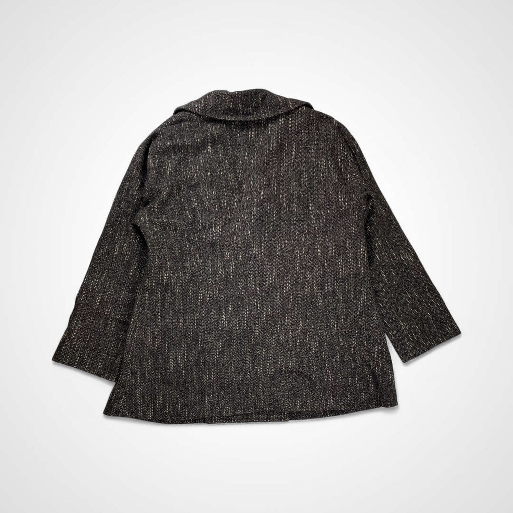 the jump YACCOMARICARD ザ ジャンプ ヤッコマリカルド / シルクMIX ダブルブレスト ワイドジャケット 参考定価：40,000程度 SIZE:FREE