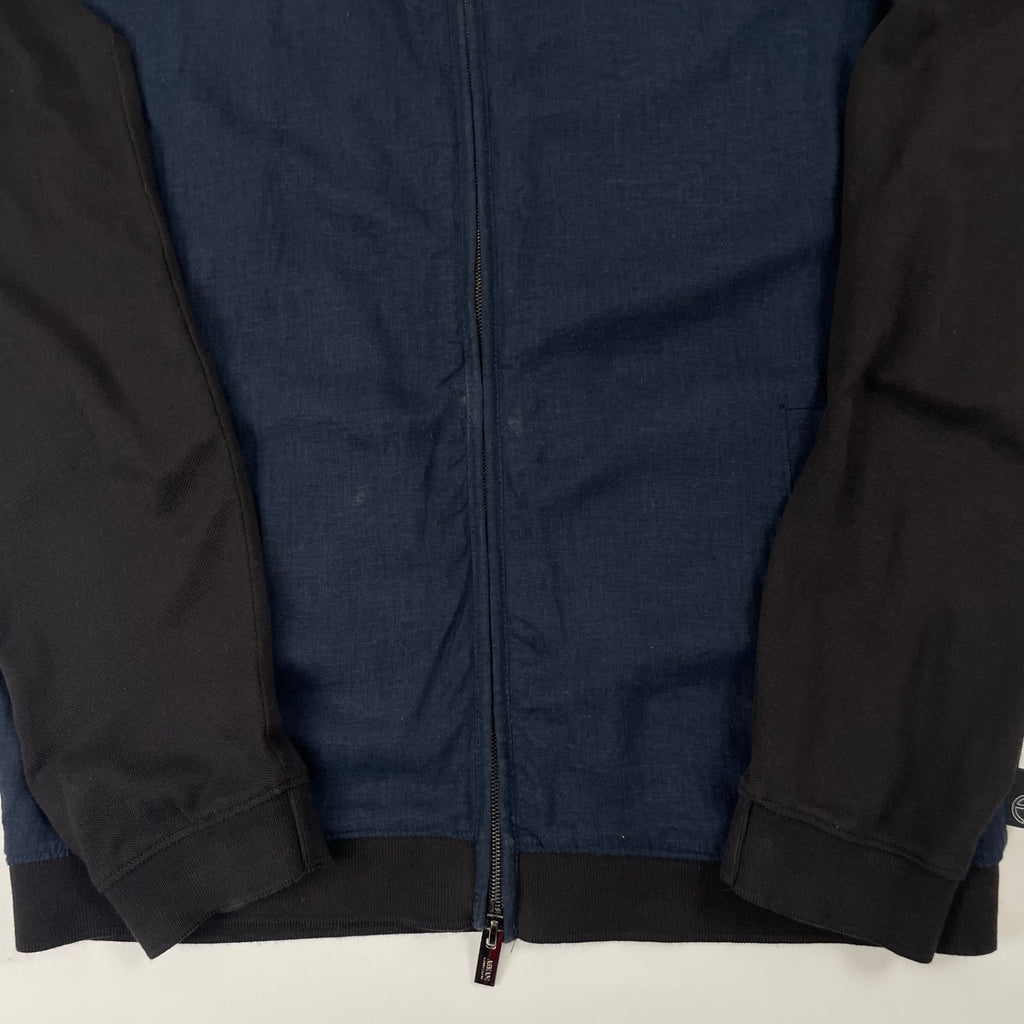 ARMANI collezioni / バイカラージップブルゾン 参考定価：80,000程度 SIZE:XS