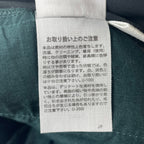 ENFOLD エンフォルド / PEダブルクロス Relax TROUSERS グリーン 参考定価：21,000+tax SIZE：38