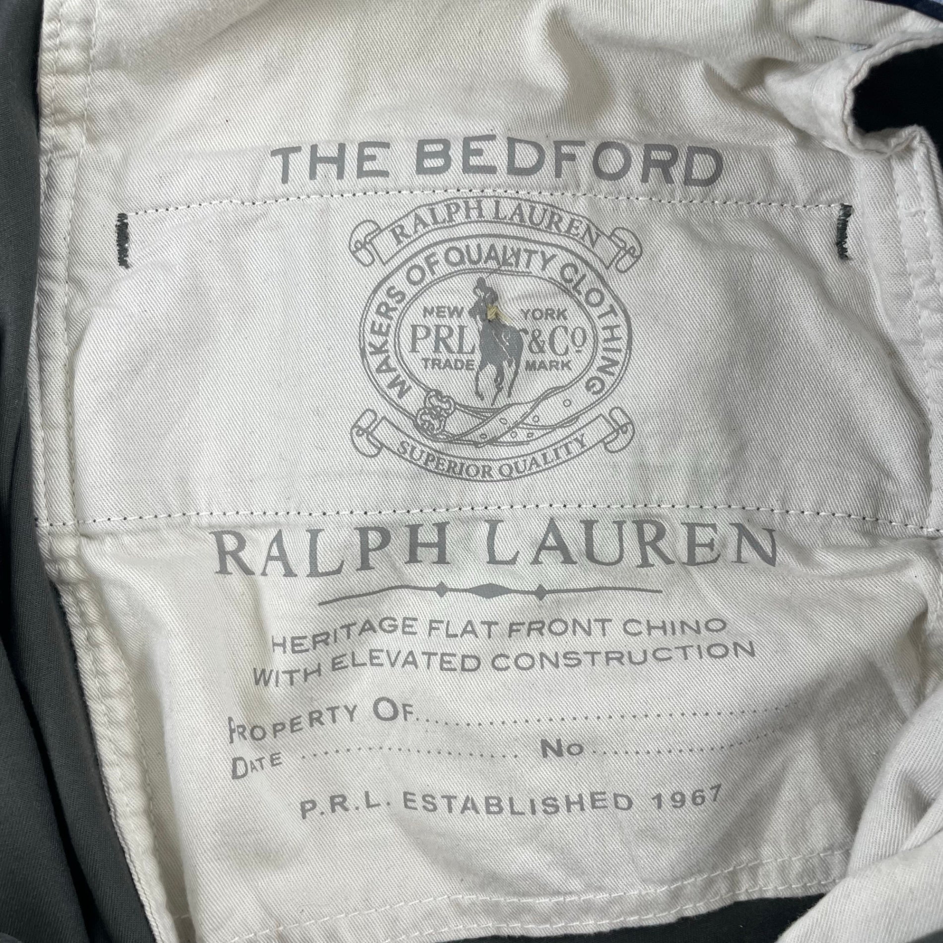 POLO RALPH LAUREN / BEDFORD ポロチノパンツ SIZE:34/32