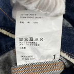 jieda / DENIM SHORT JACKET INDIGO 2ndモデル SIZE:1