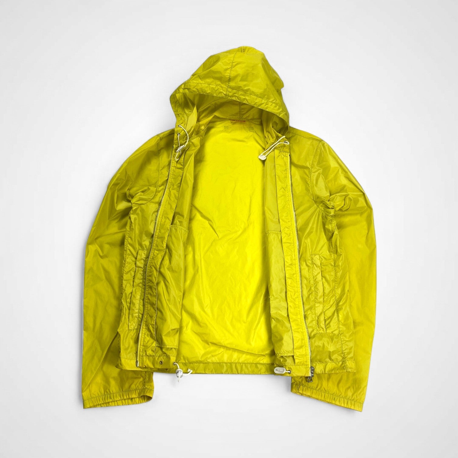 PRADA SPORT プラダスポーツ / ナイロンジップアップジャケット ピスタチオカラー 代理店有 SIZE：M