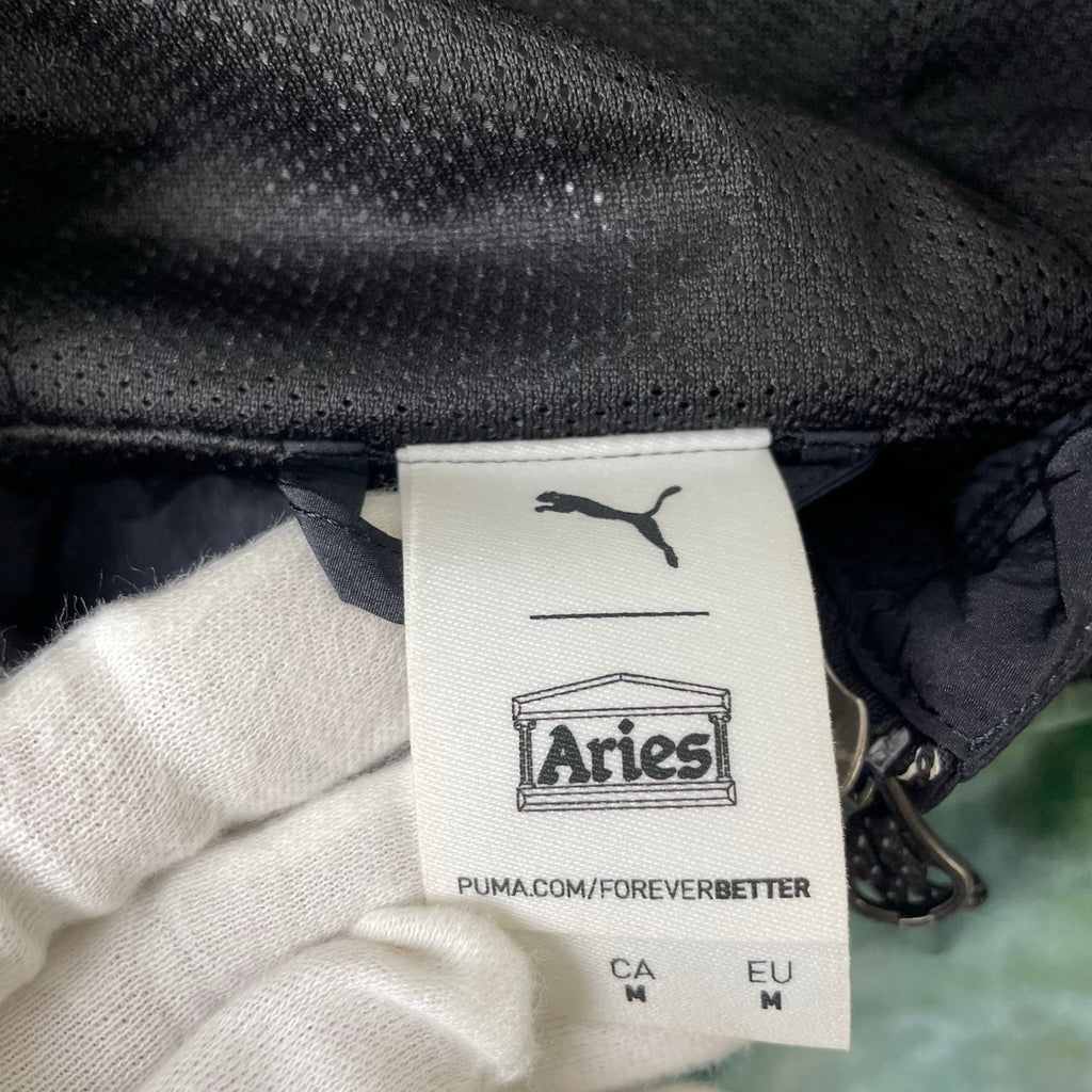 PUMA × Aries / 骨格プリントナイロンジャケット SIZE:M