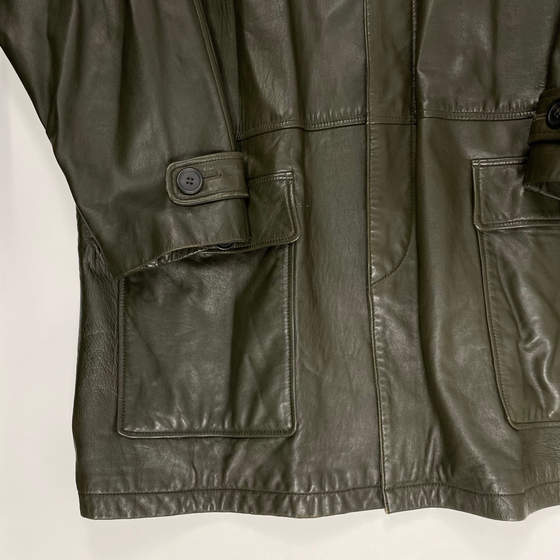 ARAMIS アラミス / ヴィンテージラムレザーコート 参考定価：60,000程度 SIZE:L