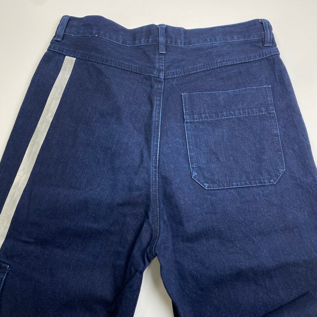 YUKI HASHIMOTO ユウキ ハシモト / SEEM TAPED DENIM ストレート デニムパンツ SIZE：46