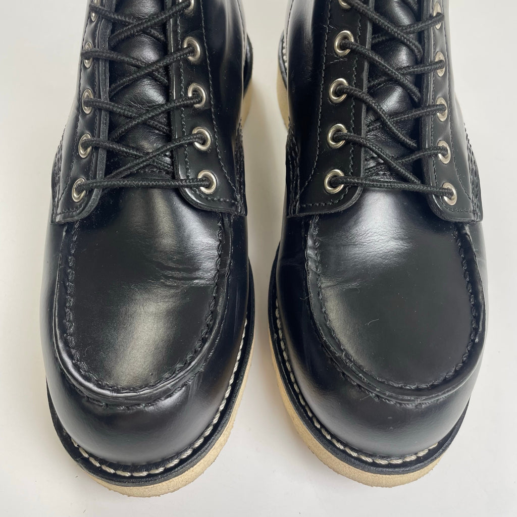 RED WING × FREAK'S STORE レッドウィング フリークスストア / 別注 6-inch Classic Moc ブラック「シャパラル」 8848 ガラスレザー USA製  美品 SIZE:26cm