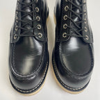 RED WING × FREAK'S STORE レッドウィング フリークスストア / 別注 6-inch Classic Moc ブラック「シャパラル」 8848 ガラスレザー USA製  美品 SIZE:26cm