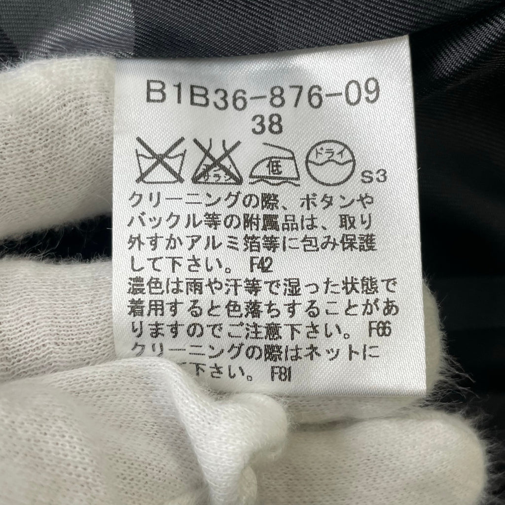 BURBERRY LONDON / ウールMIXメルトンコート 参考定価：140,000程度 SIZE:38