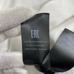 BALMAIN バルマン / プリントロゴラグランスウェット ホワイト 参考定価：69,000+tax SIZE:S