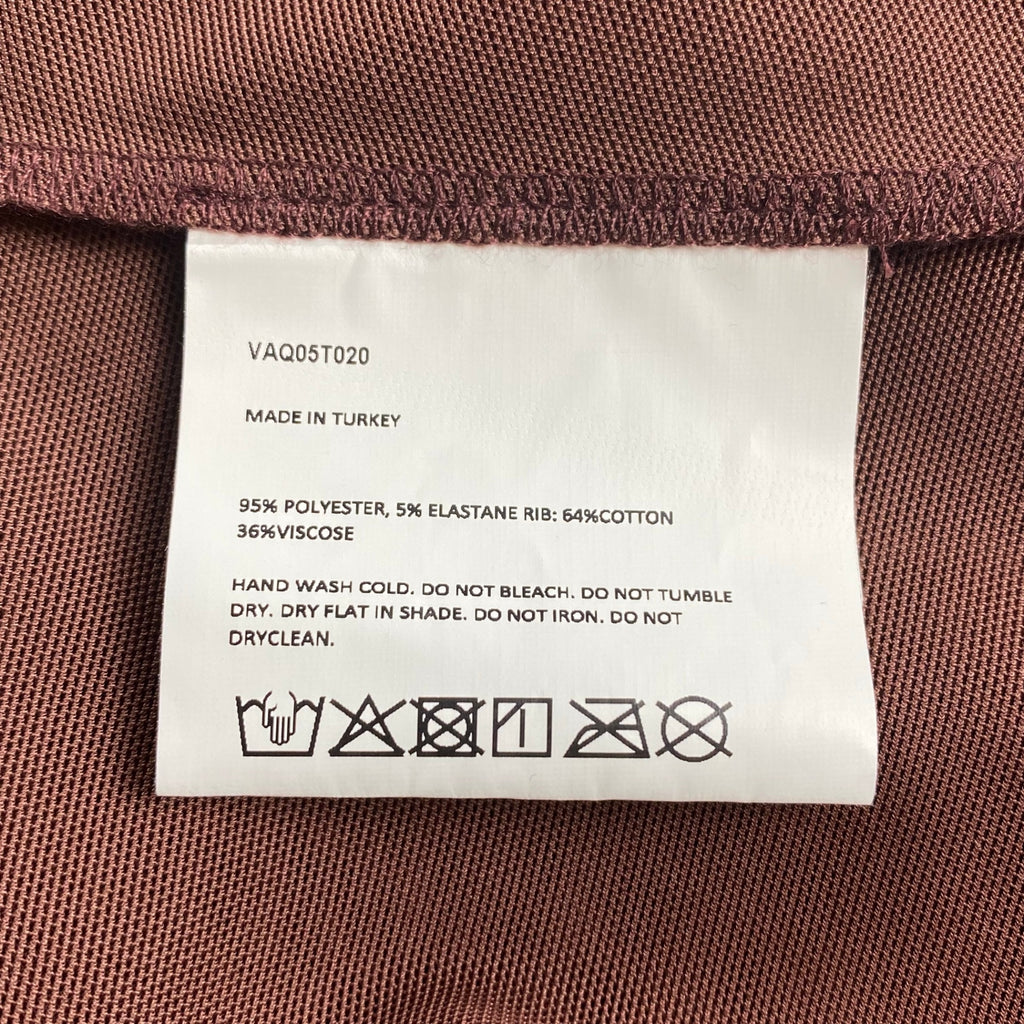 未使用  Vaquera ヴァケラ ユニセックス / ラインストーン「LOVE」ノースリーブ ブラウン 参考定価：183＄(27,000程度) SIZE:M