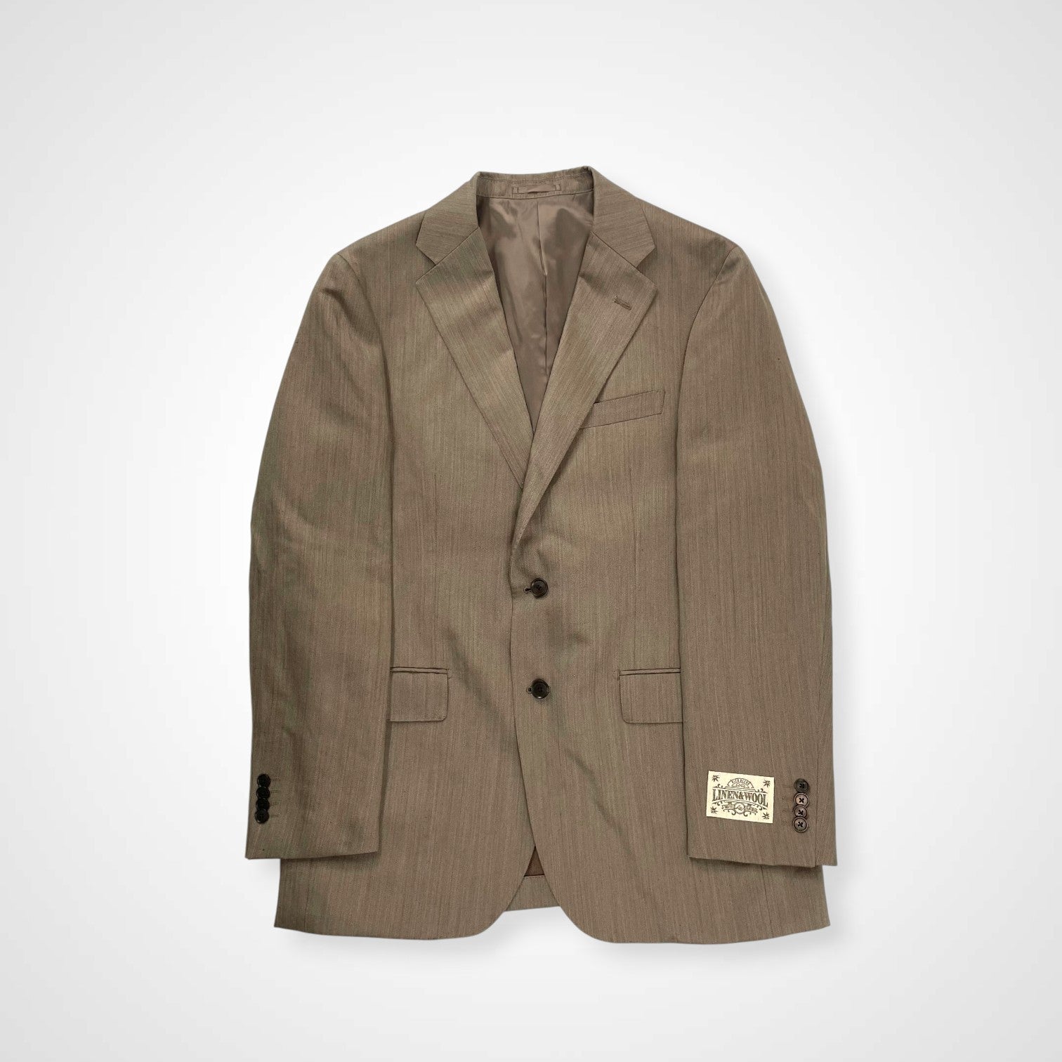 SUITIST スーティスト / ウールリネンセットアップスーツ 未使用品 参考定価：60,000程度 SIZE:XL