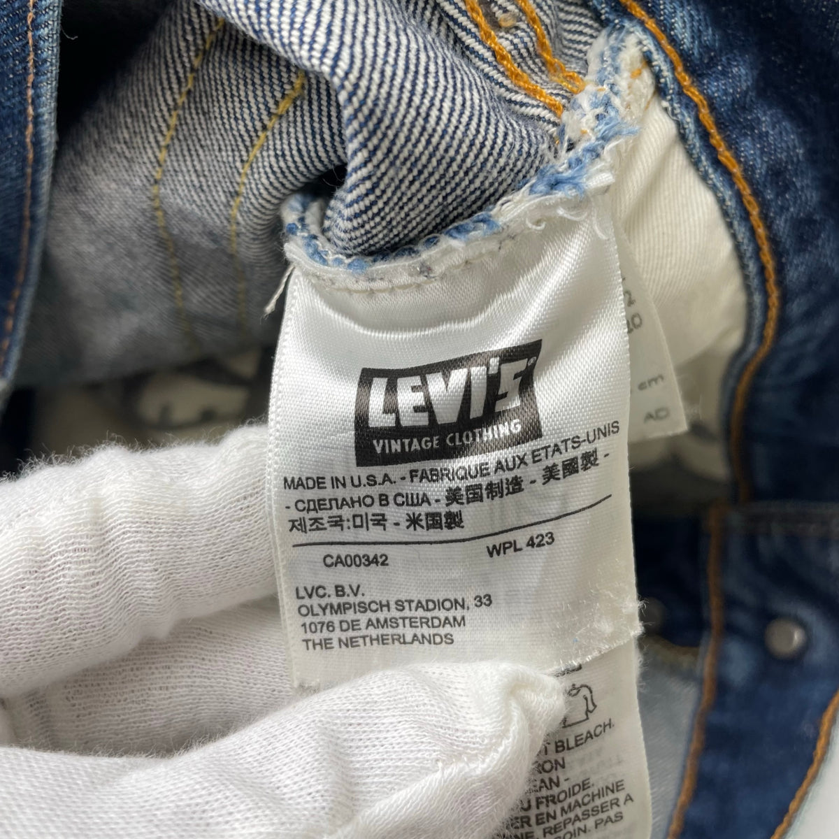 Levi's VINTAGE CLOTHING / 66モデル 501デニムパンツ 参考定価：28,500+tax SIZE:W34 L36