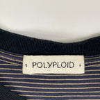 POLYPLOID / T SHIRT B ボーダーTシャツ 参考定価：17,000+tax SIZE：3