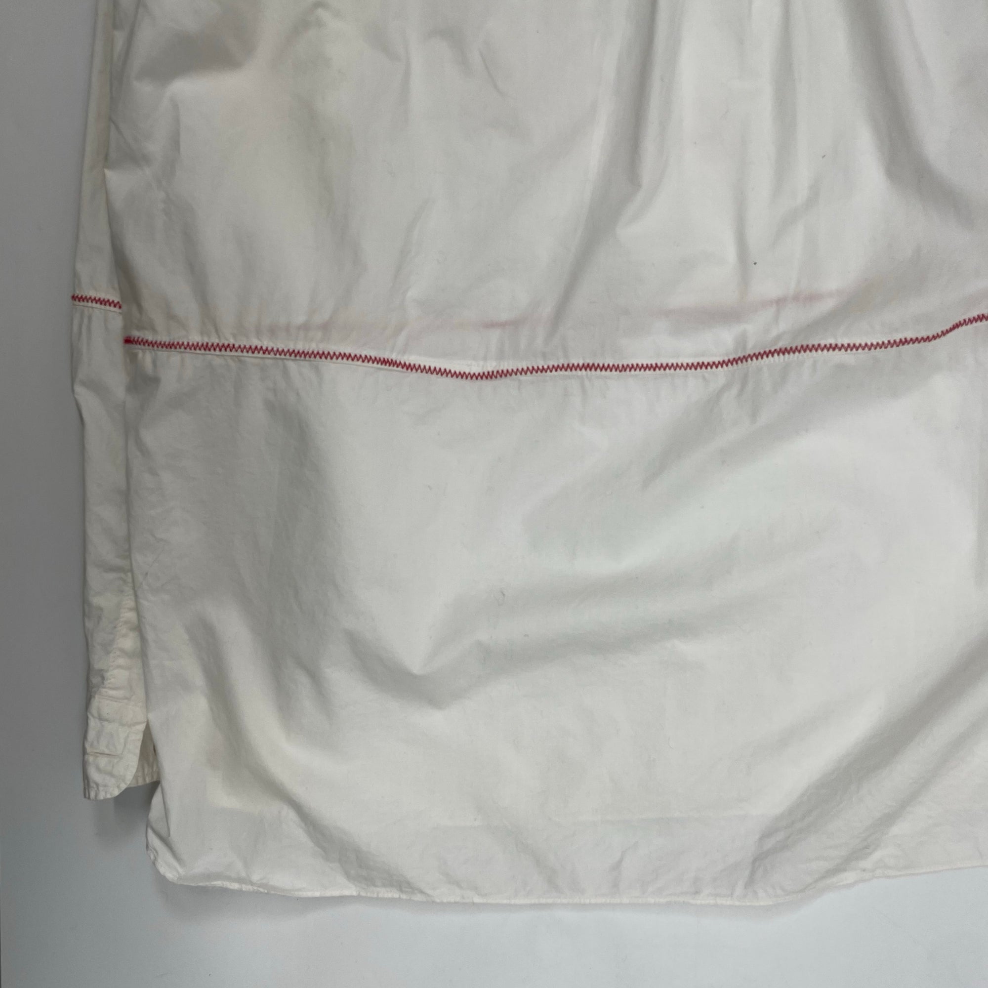 desert デザート / 80s アーカイブプルオーバーシャツ ホワイト SIZE：XL程度