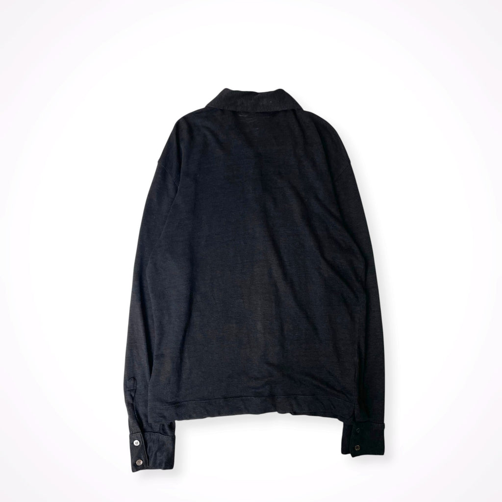 malo / リネンニットシャツ 参考定価：110,000程度 SIZE:48