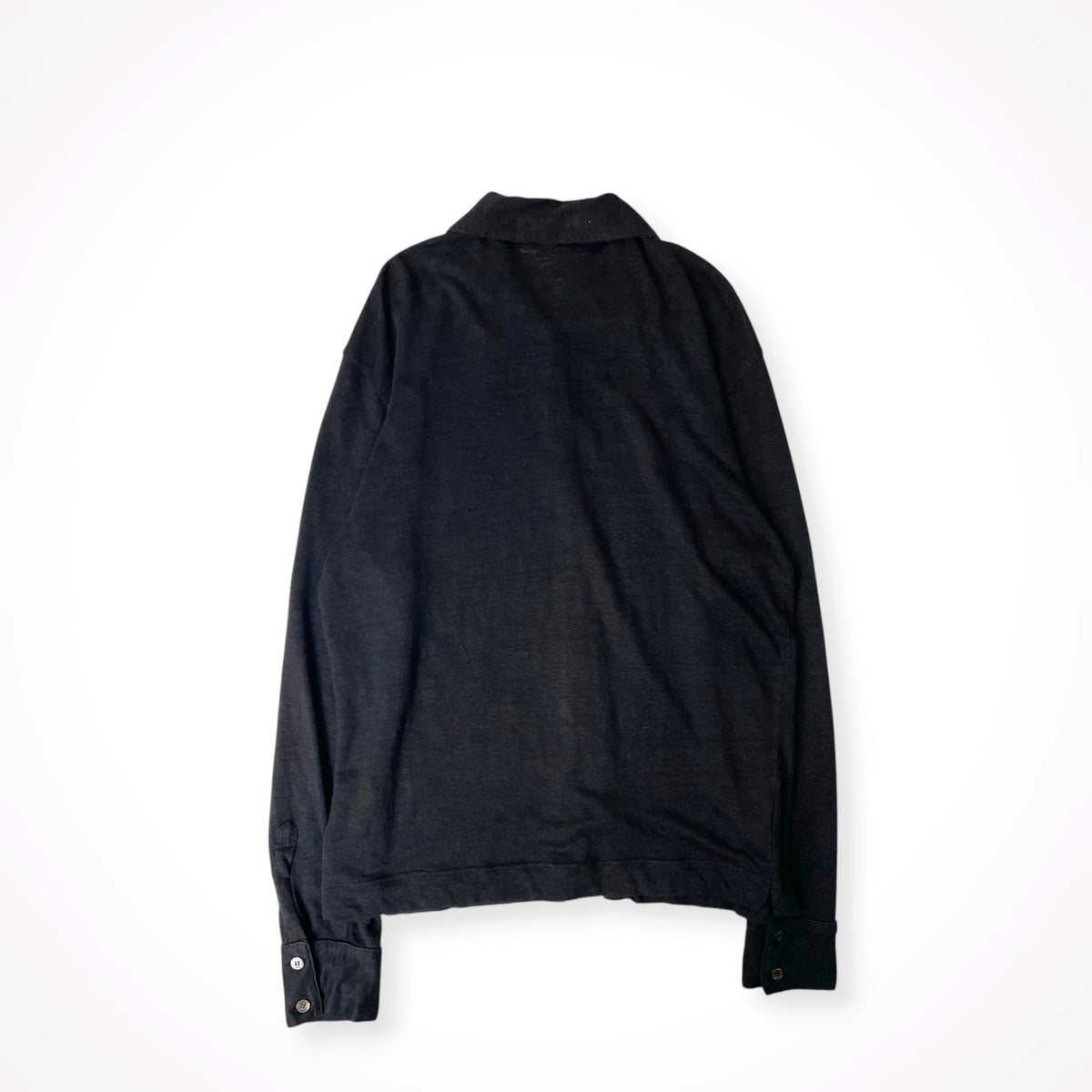 malo / リネンニットシャツ 参考定価：110,000程度 SIZE:48
